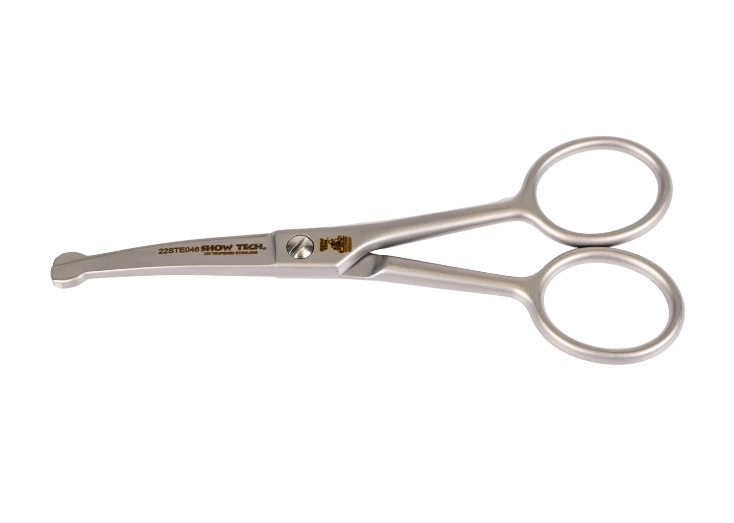 Show Tech 11,70cm - 4 1/2" Curved Scissor With Safety Tip-