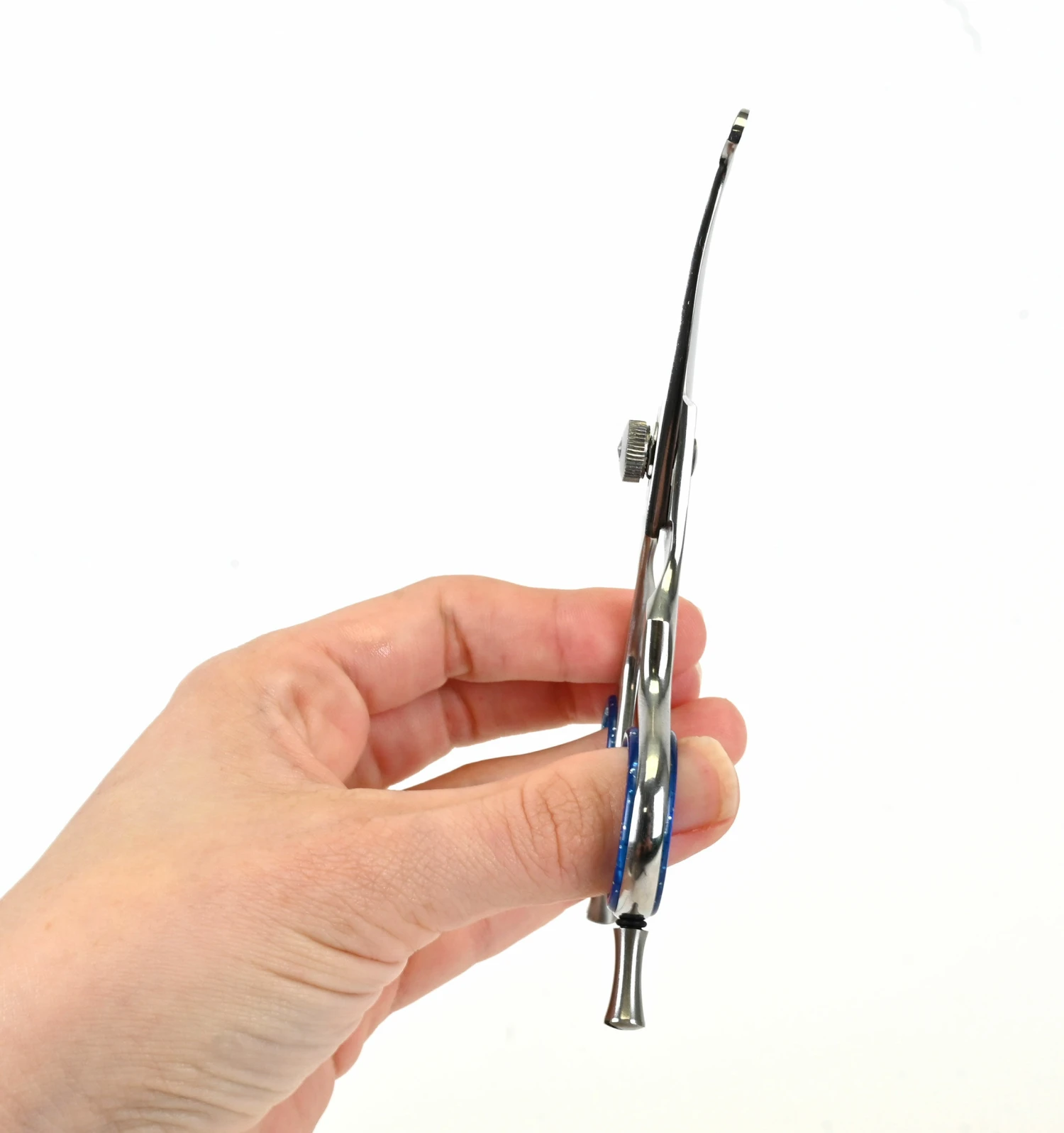 Show Tech Safety Scissor Curved Left-handed 12 Cm - 5" - Image 3