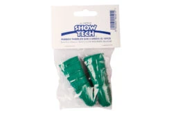 Show Tech Rubber Stripping Thimbles 10 Pcs 0 Green
