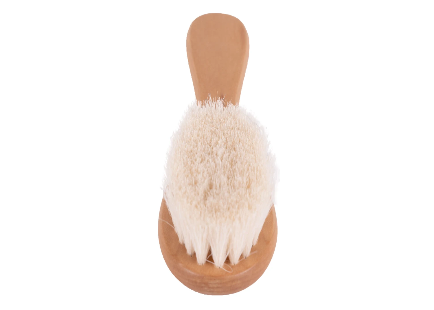 Show Tech Pure Goat Hair Brush Natural Wood 15cm - Image 3