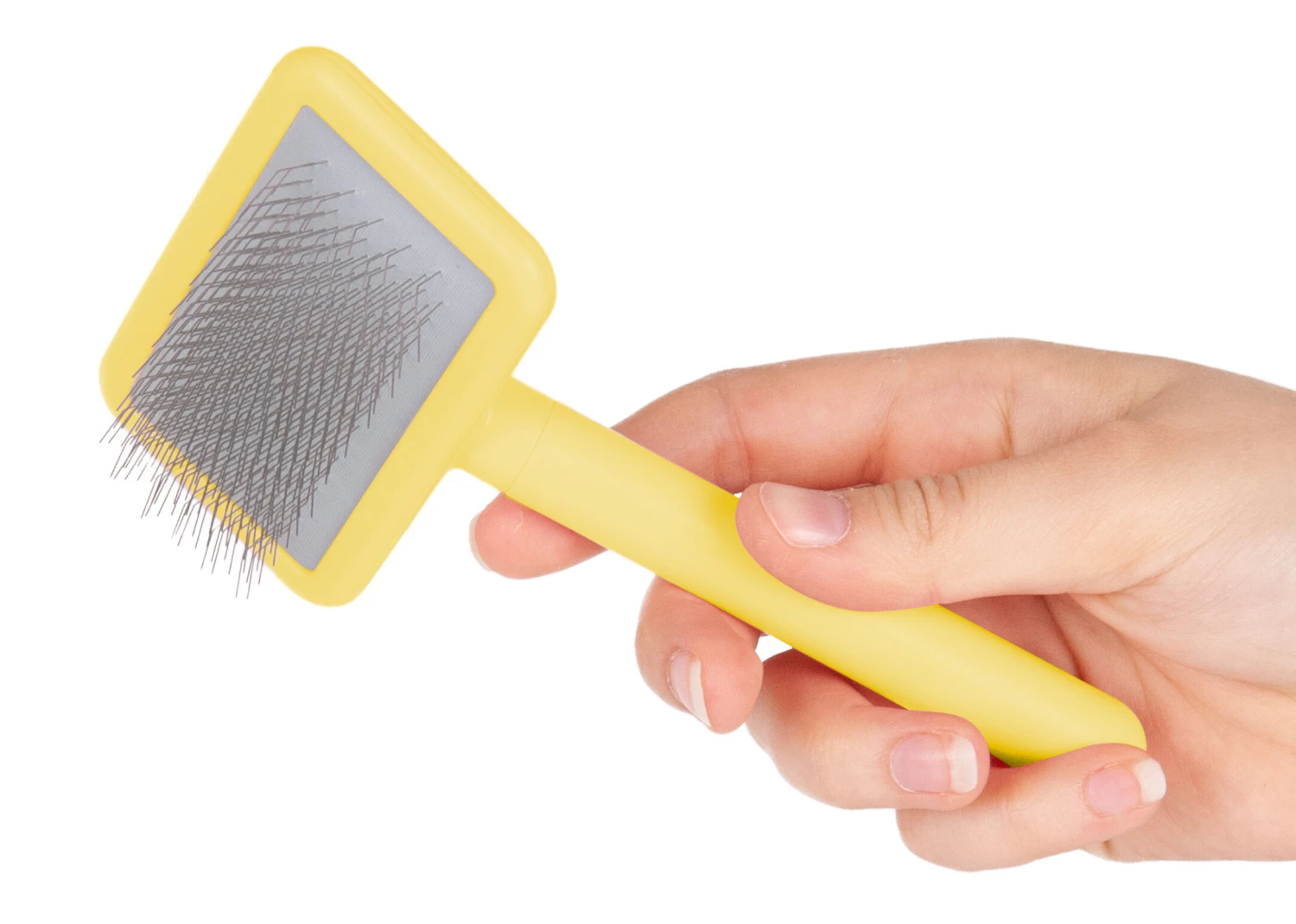 Show Tech Smooth Touch Slicker Brush Small - Yellow - Image 2