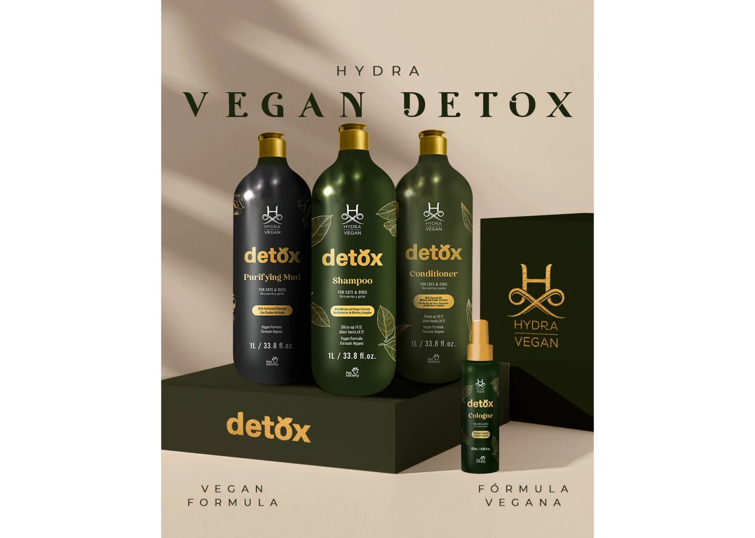 Hydra Vegan Detox Purifying Mud 1 L - Image 4