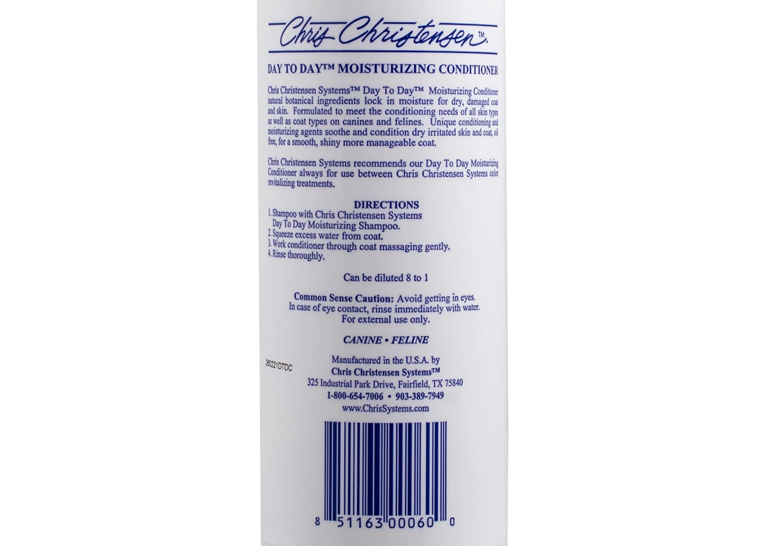 Chris Christensen Systems Day To Day Moisturizing Conditioner 473 Ml - Image 4
