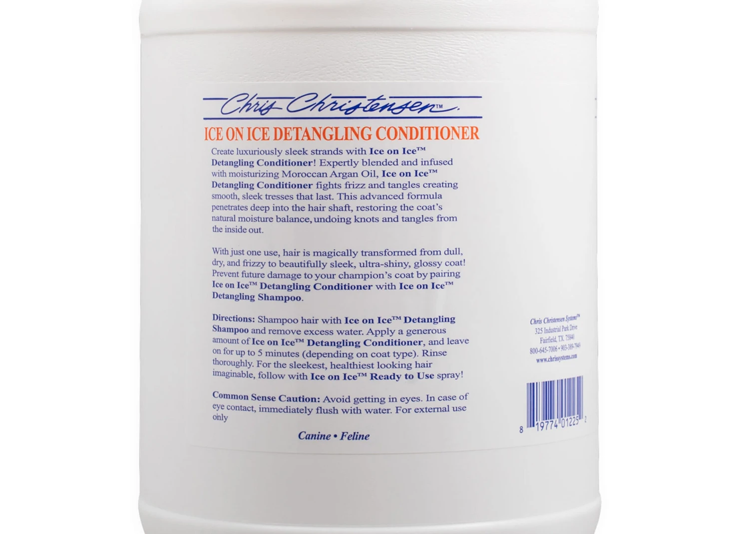 Chris Christensen Systems Ice On Ice Detangling Conditioner 3,8L - Image 4