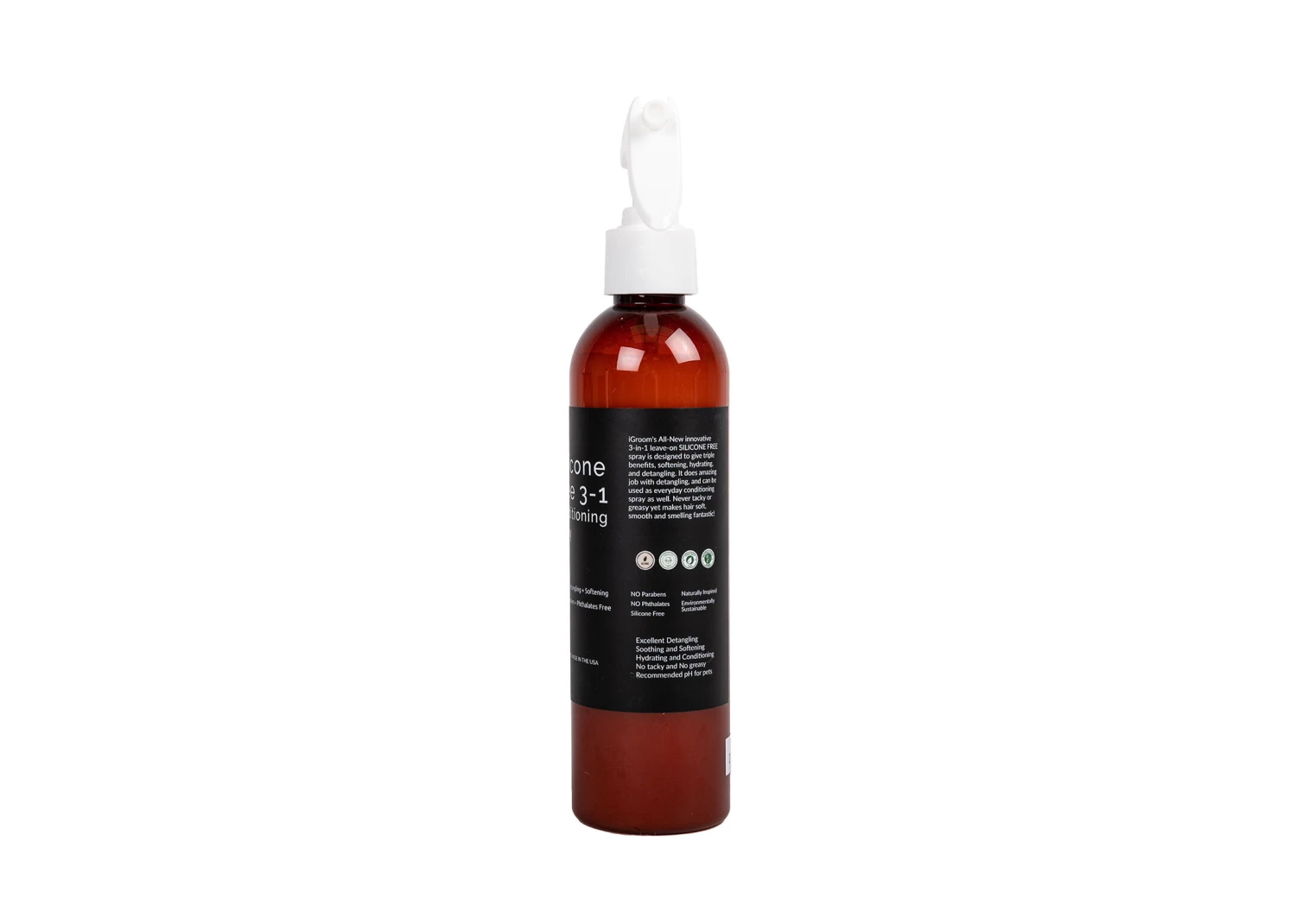 IGroom Silicone Free 3-1 Conditioning/Detangling Spray 236 Ml - Image 3