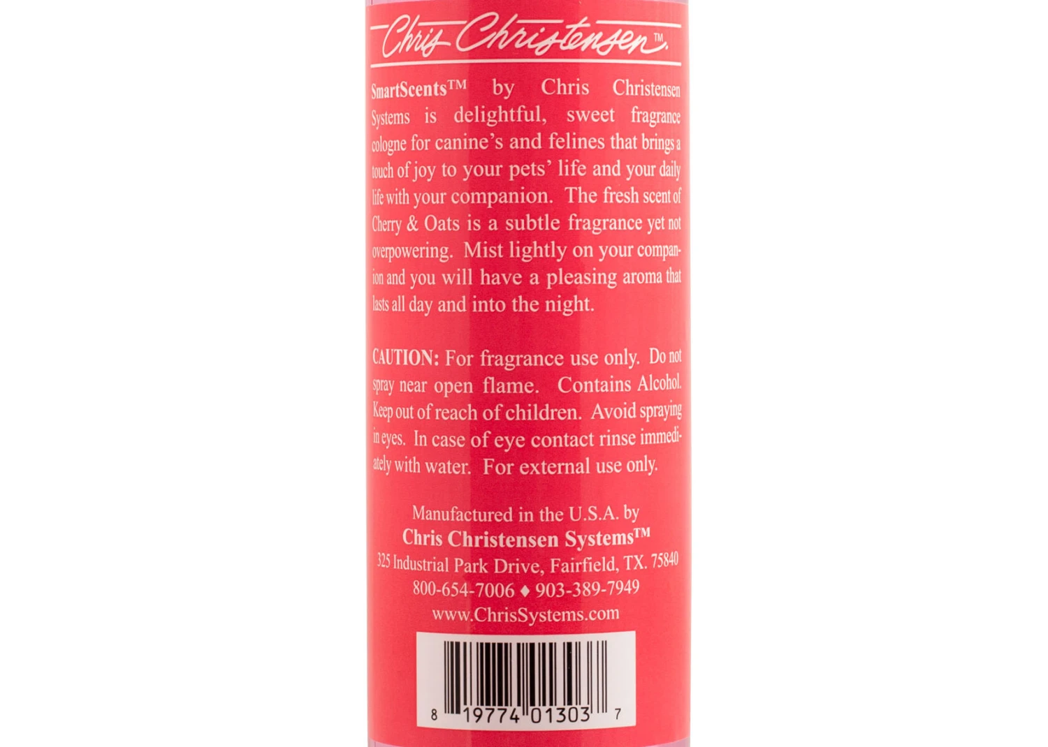 Chris Christensen Systems SmartScents Cherry & Oats 473 Ml Perfume - Image 4