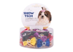 Show Tech Candy Bows With Elastic 50 Pcs Bows